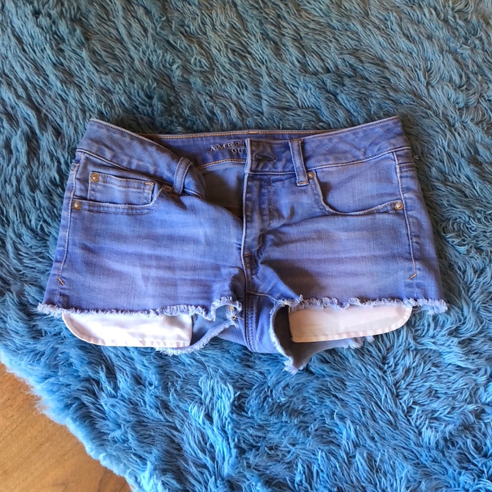 American eagle jean shorts